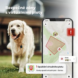 Vytvářejte virtuální ploty a buďte vždy v obraze, kde se váš chlupáč pohybuje
